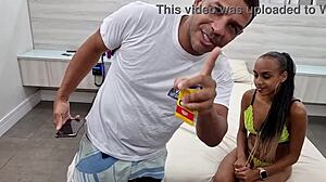 bastidores da gravação, i'm wild with thai kalifa, banging with multiple guys, even dp in total chaos