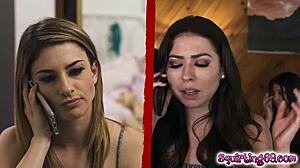 veronica rodriguez subtly licks melissa moore