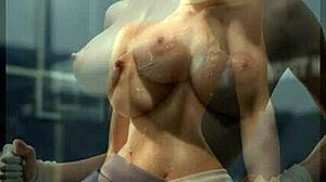 Sporty Topless Teens Show Off Big Tits