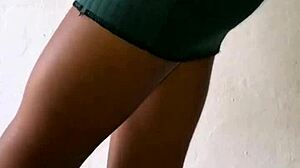 ebony slender milf getting fucked.