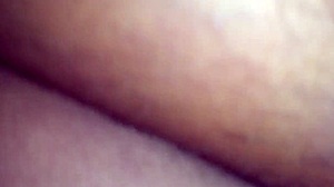 rough fucked my wife in reverse missionary and creampied hard but he made me drop the cam