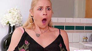 Stepmom asks, 'Want a lesson in facesitting?' with blonde