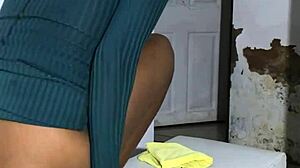 ebony slender milf getting fucked.