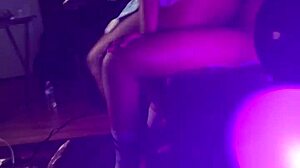 Slim Thick Ebony Cowgirl Slut Takes It In All Holes