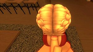 Roblox girl with royal boyfriend in subtle intimate moment