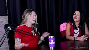 burguesa swing compilation with tifany rocha and raphaela savanah on sheer