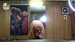 Accidental Encounter With Redhead Milf Using Toys