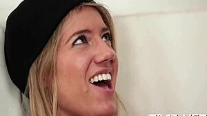 Floozy Craves Intense Interracial Fucking With Big Cock