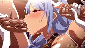 Curious about cow pekomama theobrobine in a wild group handjob scene?