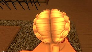 Roblox girl with royal boyfriend in subtle intimate moment