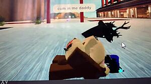 Headless slut rides big black cock creampied rich