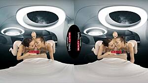 Realitylovers explore foursome adventures in outer space