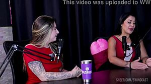 burguesa swing compilation with tifany rocha and raphaela savanah on sheer