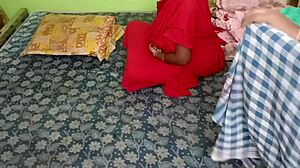 Tantrik Mata's Anus Forcefully Drilled By Stepson In Dorm