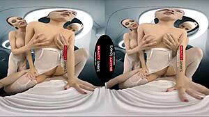 Realitylovers explore foursome adventures in outer space