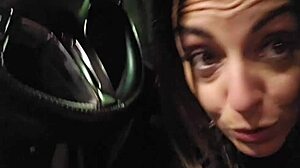 Real Amateur Couple Giacomo and Brunette Wife with Big Tits Get Wild in Full Outdoor Video on Red Page