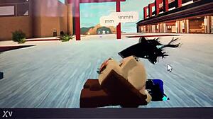 Headless slut rides big black cock creampied rich