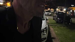 Real Amateur Couple Giacomo and Brunette Wife with Big Tits Get Wild in Full Outdoor Video on Red Page