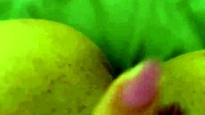 Brazilian Wife Masturbates Before Work