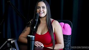 burguesa swing compilation with tifany rocha and raphaela savanah on sheer