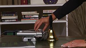 hot co-ed alexa andreas rips her clothes in striptease. she gets her shaved pussy fucked and creampied in school tie scene