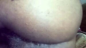 Homemade solo masturbation with huge dildo