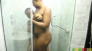 couple shares sweet romantic moments together