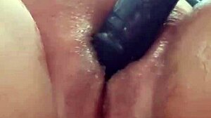 Excited Phone Masturbation With Wet Pussy