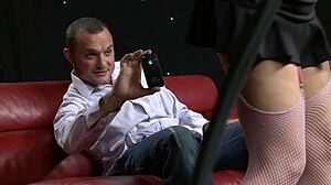 Cleaner’s Sexy Curves Made His Cock Rock Hard, He Couldn’t Resist Banging Her!