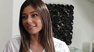 sensual hot teen 18+ masseuse pour nuru gel on herself and her client being fully naked - brad sterling xxlayna marie 😍