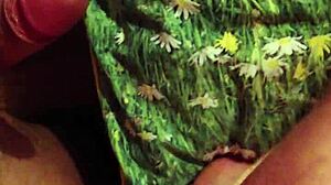 This amateur gives the best handjob, footjob, and even shoejob.