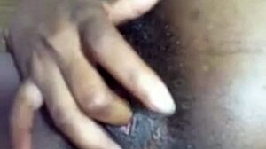 Homemade solo masturbation with huge dildo