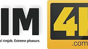 rim4k young 18+ woman licks vr porn lovers butt and has pussy drilled