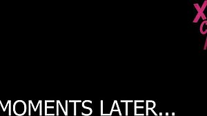 Ebony teen begs teacher for discipline with monster cock