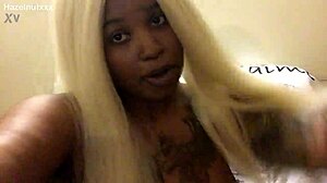 Brat Hazelnut's Ebony Blonde Black Encounter Explodes!