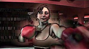 Sheila Stone and Natasha Kiss Dive Deep into Wet Lesbian Action in the Ring