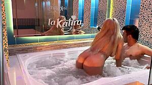 How Wild Is Fucking Colombian Babe in Jacuzzi Underwater?
