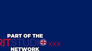 collared british teen 18+ explores solo pleasure with a machine