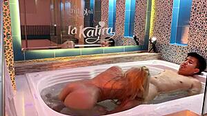 How Wild Is Fucking Colombian Babe in Jacuzzi Underwater?