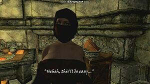 Anri The Seducer Gets Fucked By Raerek In Skyrim!