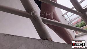 followed a hot thai girl and ended up banging her outdoors