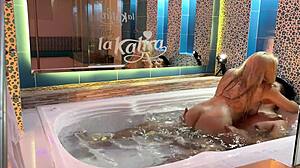 How Wild Is Fucking Colombian Babe in Jacuzzi Underwater?