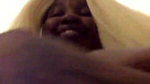 Brat Hazelnut's Ebony Blonde Black Encounter Explodes!