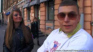 Casual Teen 18+ Encounter With Hottie Lafee And Pickuper