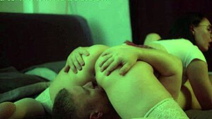 Intriguing Couple Enjoys Intimate Moments With Long Hair And Pretty Features