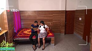 Watch This Sexy Coed Get Bent Over And Assfucked In Her Uniform!