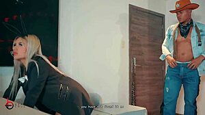 hardcore interracial quickie on halloween night with petite 18+ and bbc brandon cruz