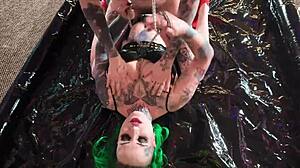 yo, can you handle watching this submissive girl beg mistress for rough lesbian fucking?