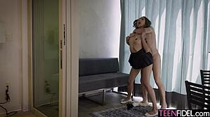 Cheating on wife with sexy neighbor Kimora Quin in deepthroat scandal