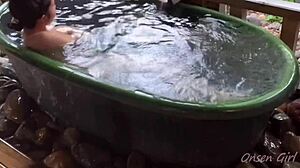 hey, chilling at sakura hot springs with nacchi, wanna join us?